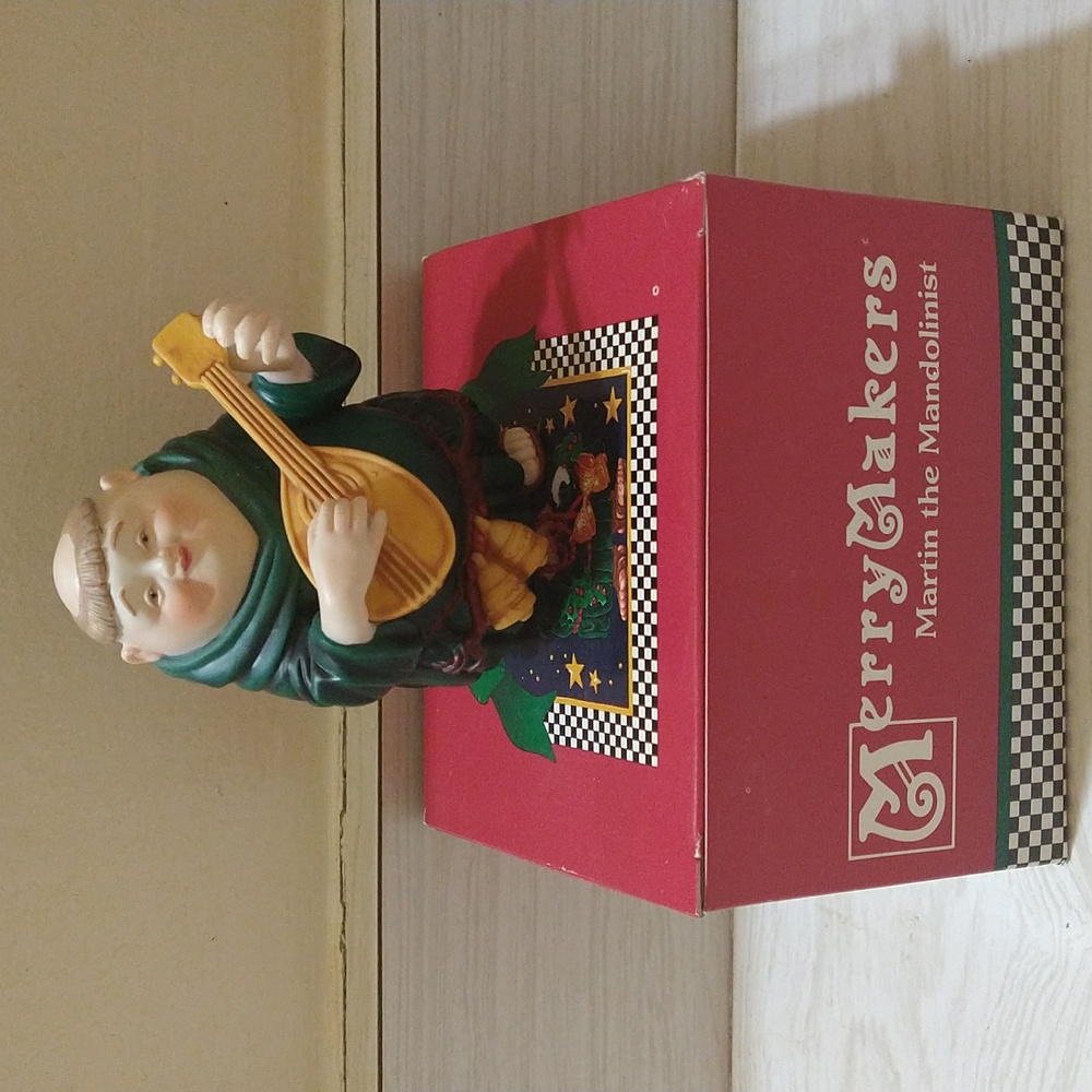 Vintage Department 56 Martin The Mandolinist Figurine
